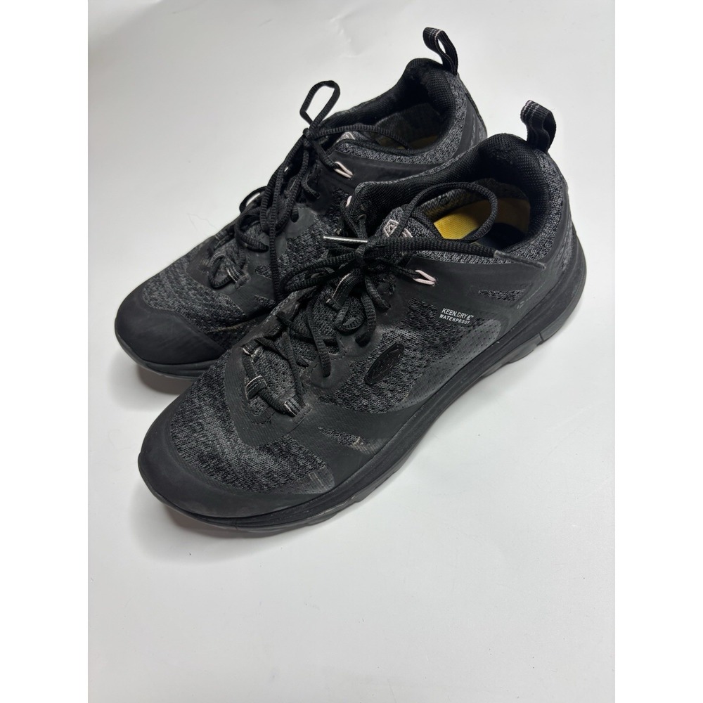 KEEN Womens 8 Terradora 2 Waterproof Low Height Hiking Trail Shoes Black Outdoor